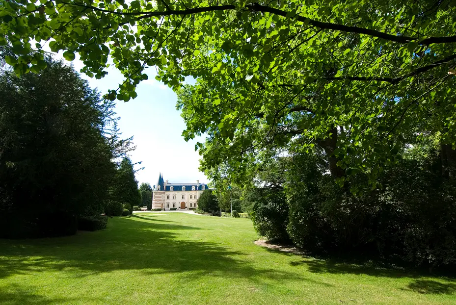 Visit, Tasting and Sabrage in Cellar and Chateau